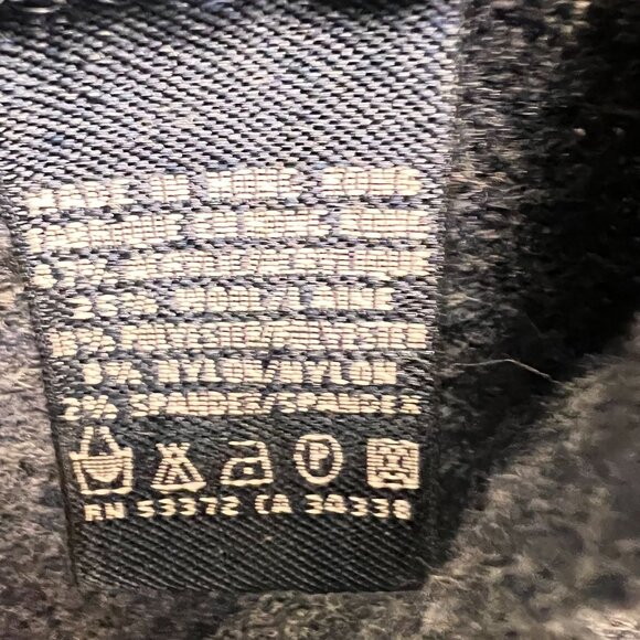 French Connection Blue Wool Blend Sweater With Green Sleeve Detail XL - Picture 7 of 10